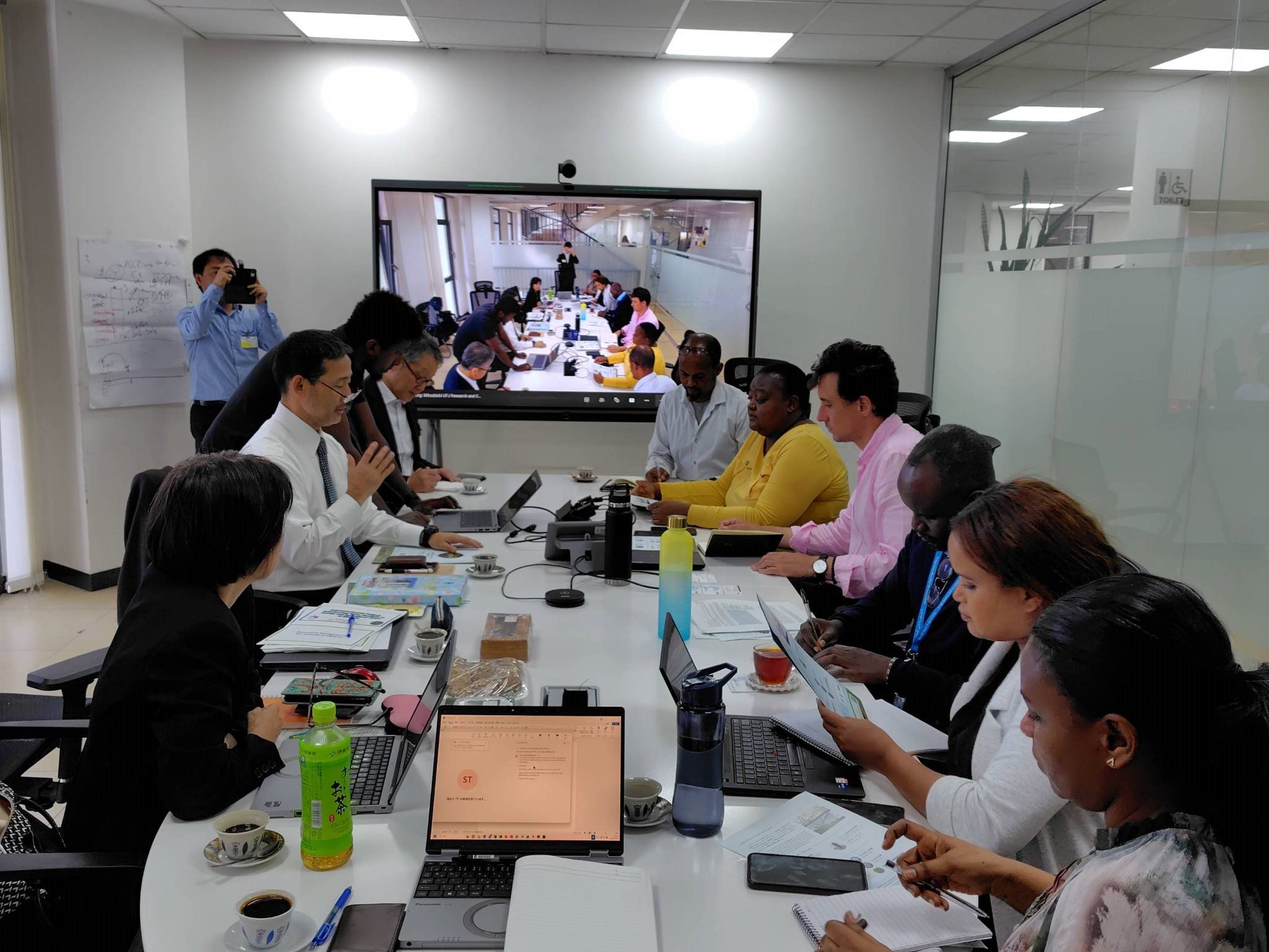 SATREPS-EARTHプロジェクトリーダーとテーマ4リーダーがエチオピアを訪問しました