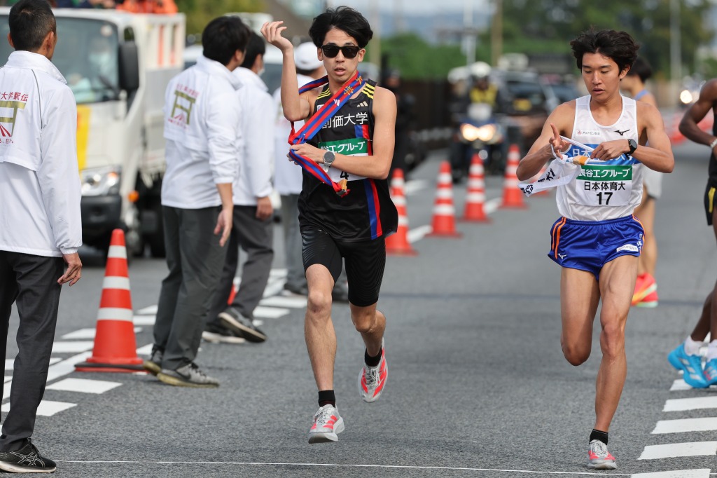 ４区の織橋選手