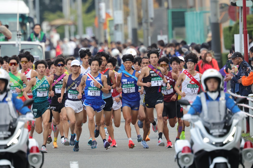 １区の石丸選手