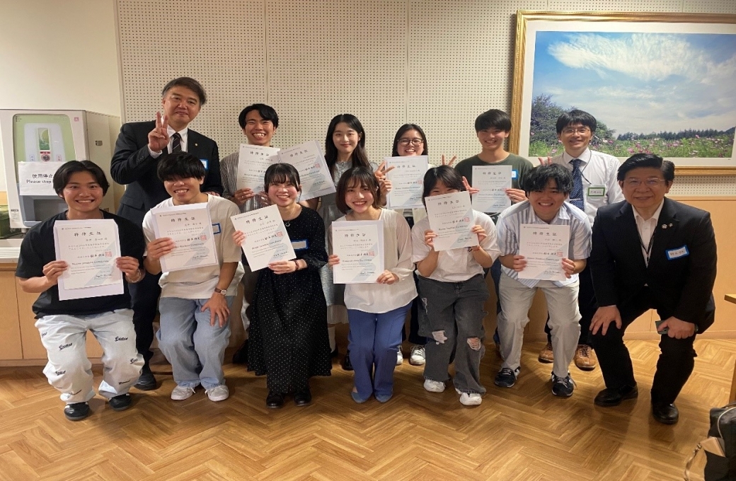 2024年度春学期特待生証授与式が開催されました!