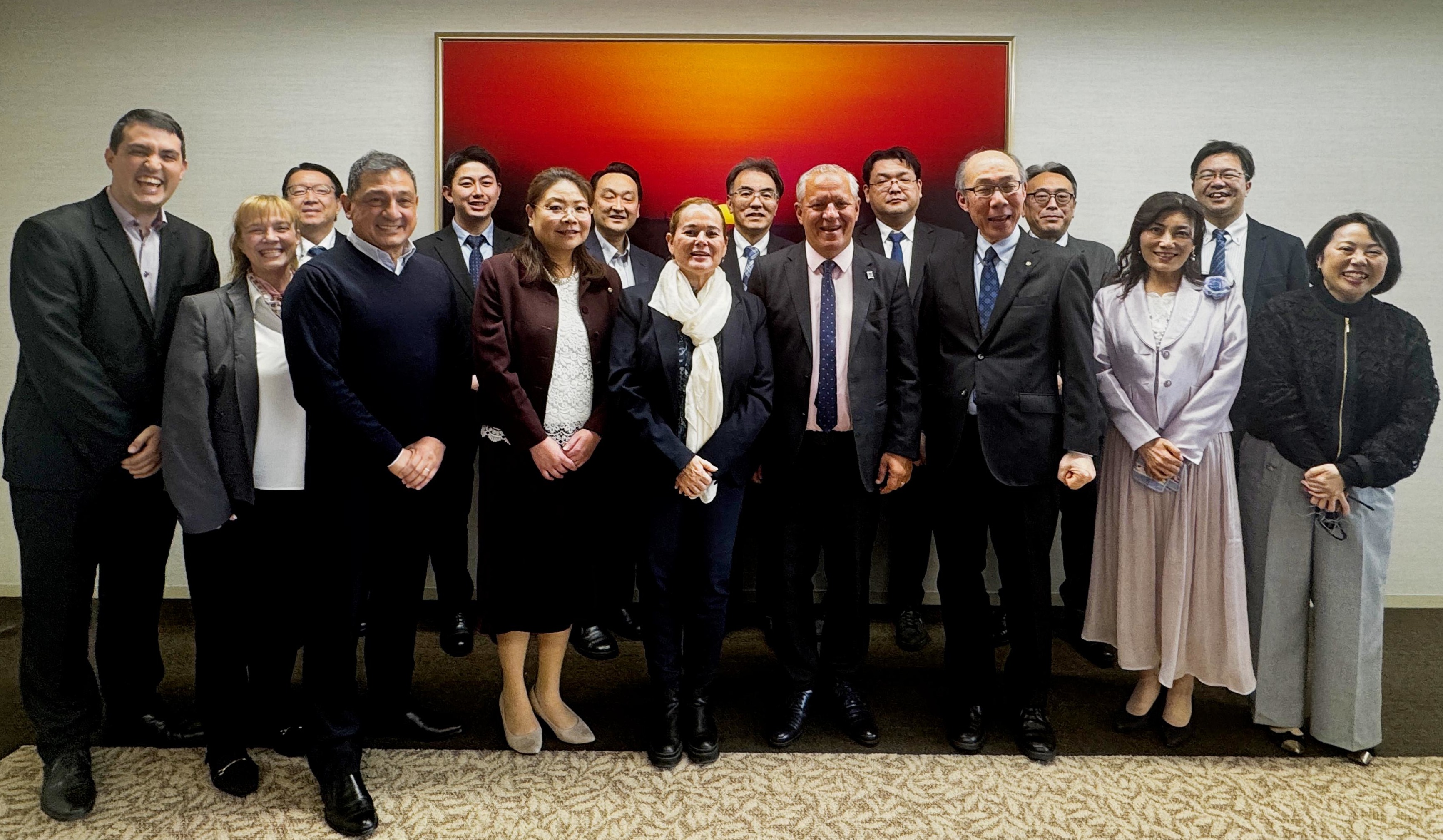 アルゼンチンの「池田国際平和研究センター」一行と交流しました