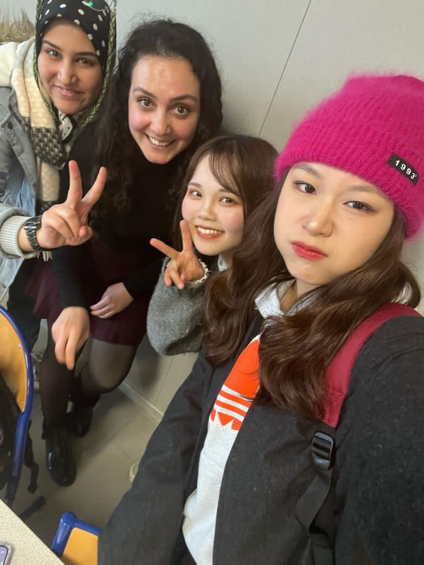 フランスへの短期研修も経験