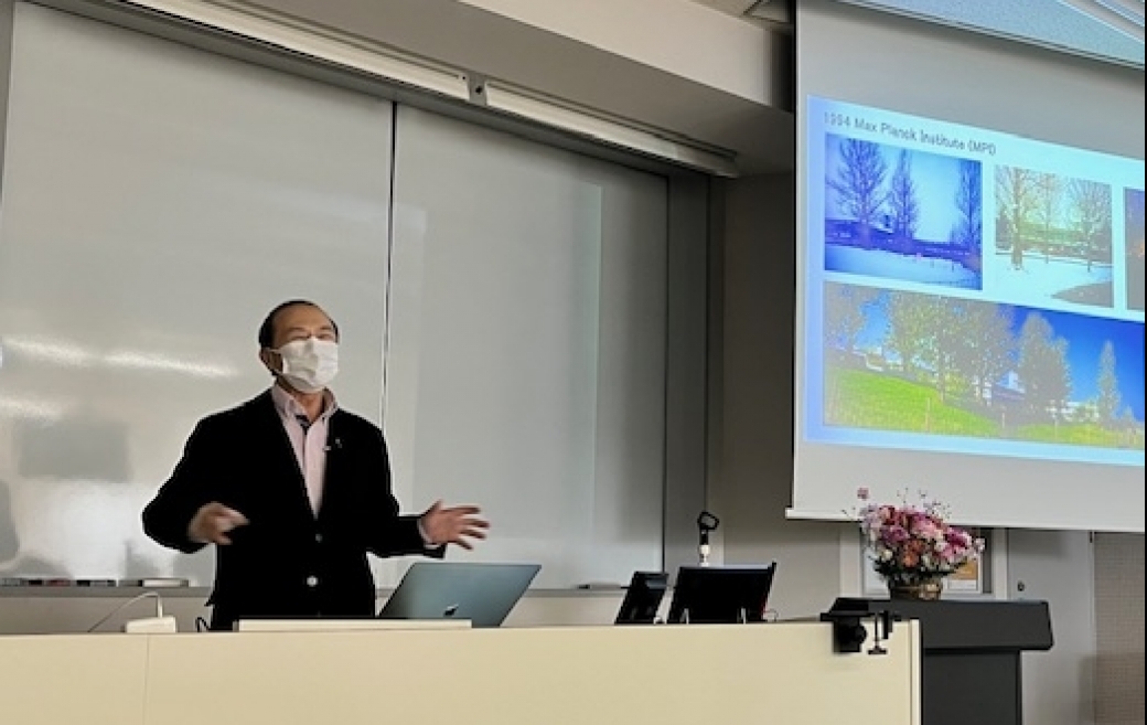 理工学部 中嶋一行先生の最終講義を開催