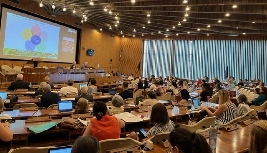Faculty members presented at 'ANGEL Conference 2023' held at UNESCO Headquarters in Paris