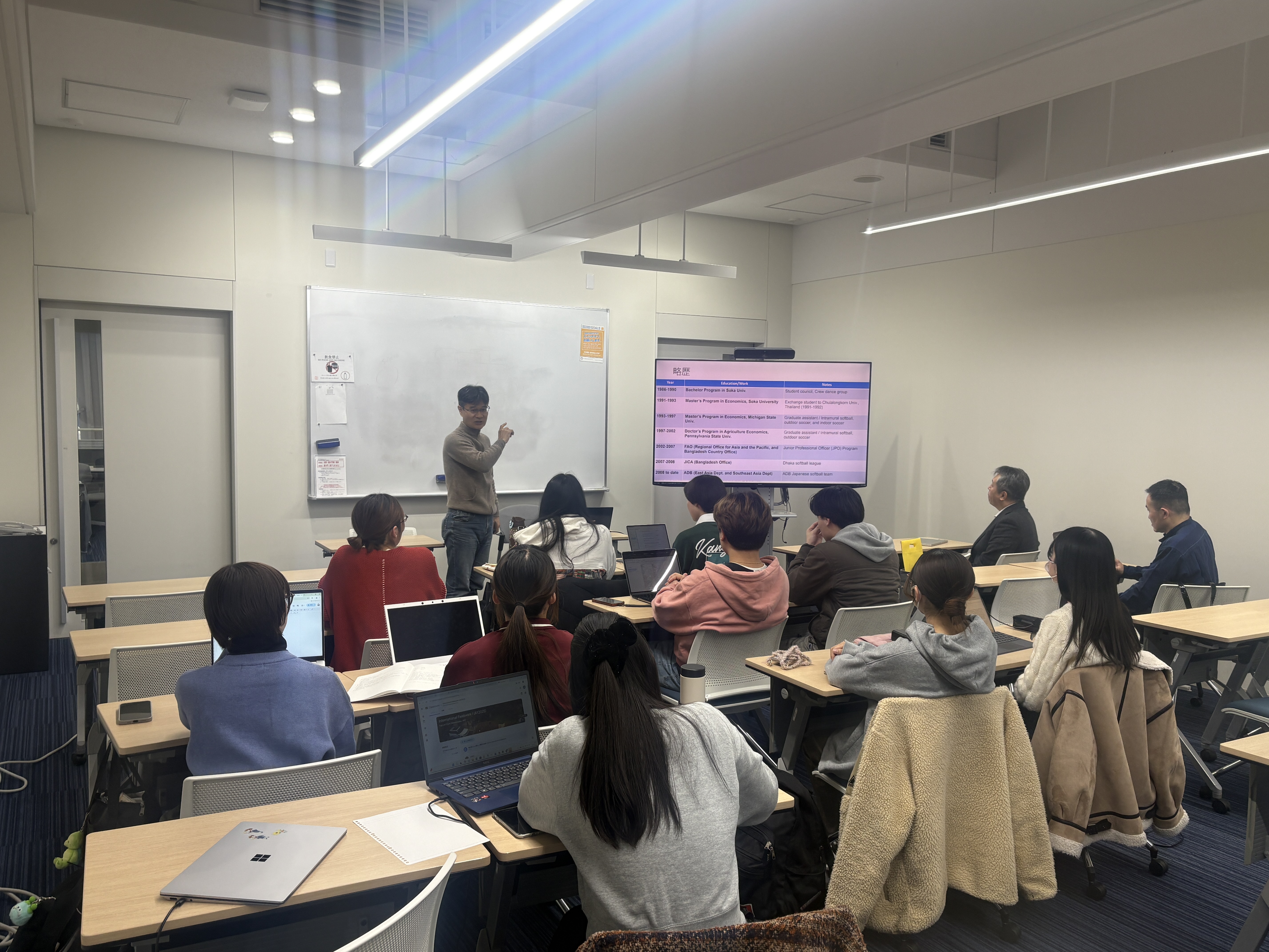 【国際教養学部】アジア開発銀行上田氏特別講演！