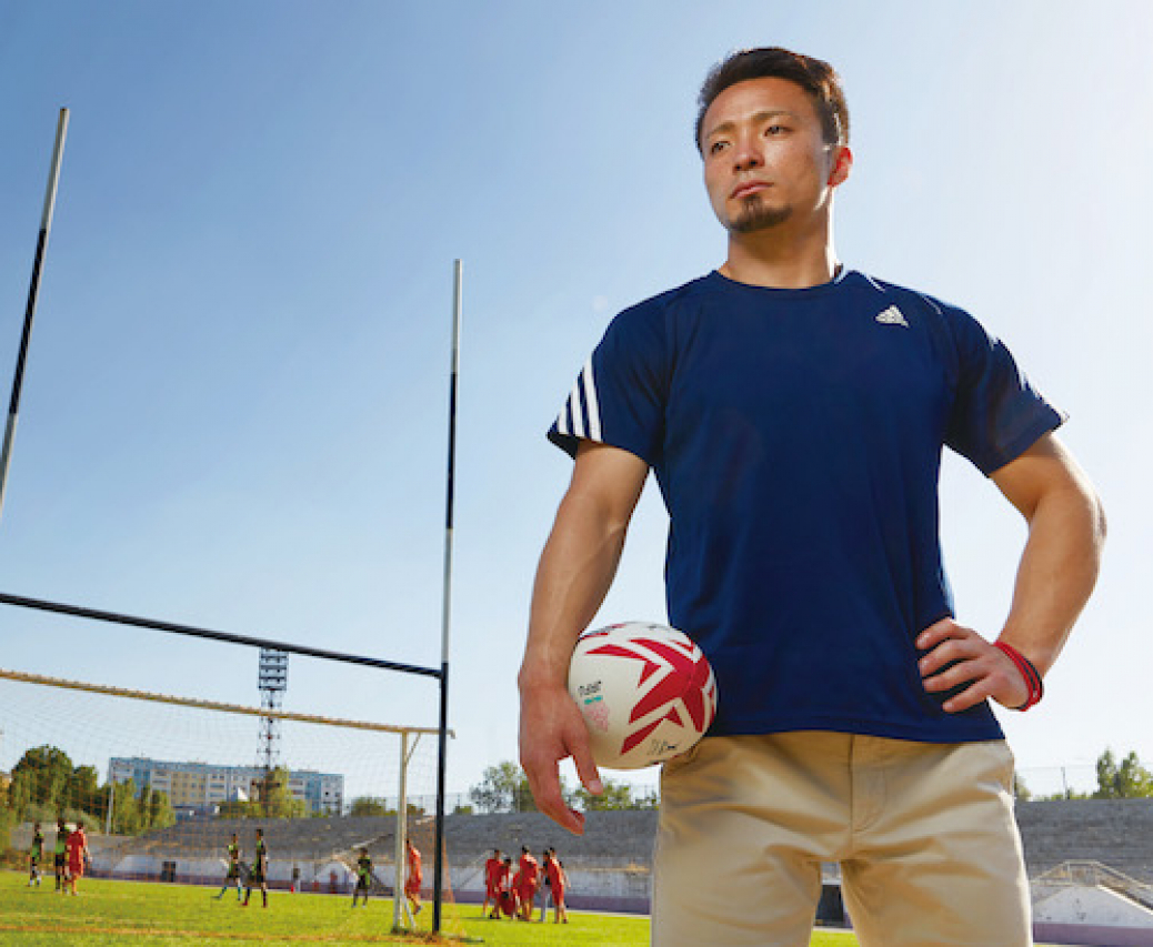 ラグビー指導員として、世界にチャレンジ。
