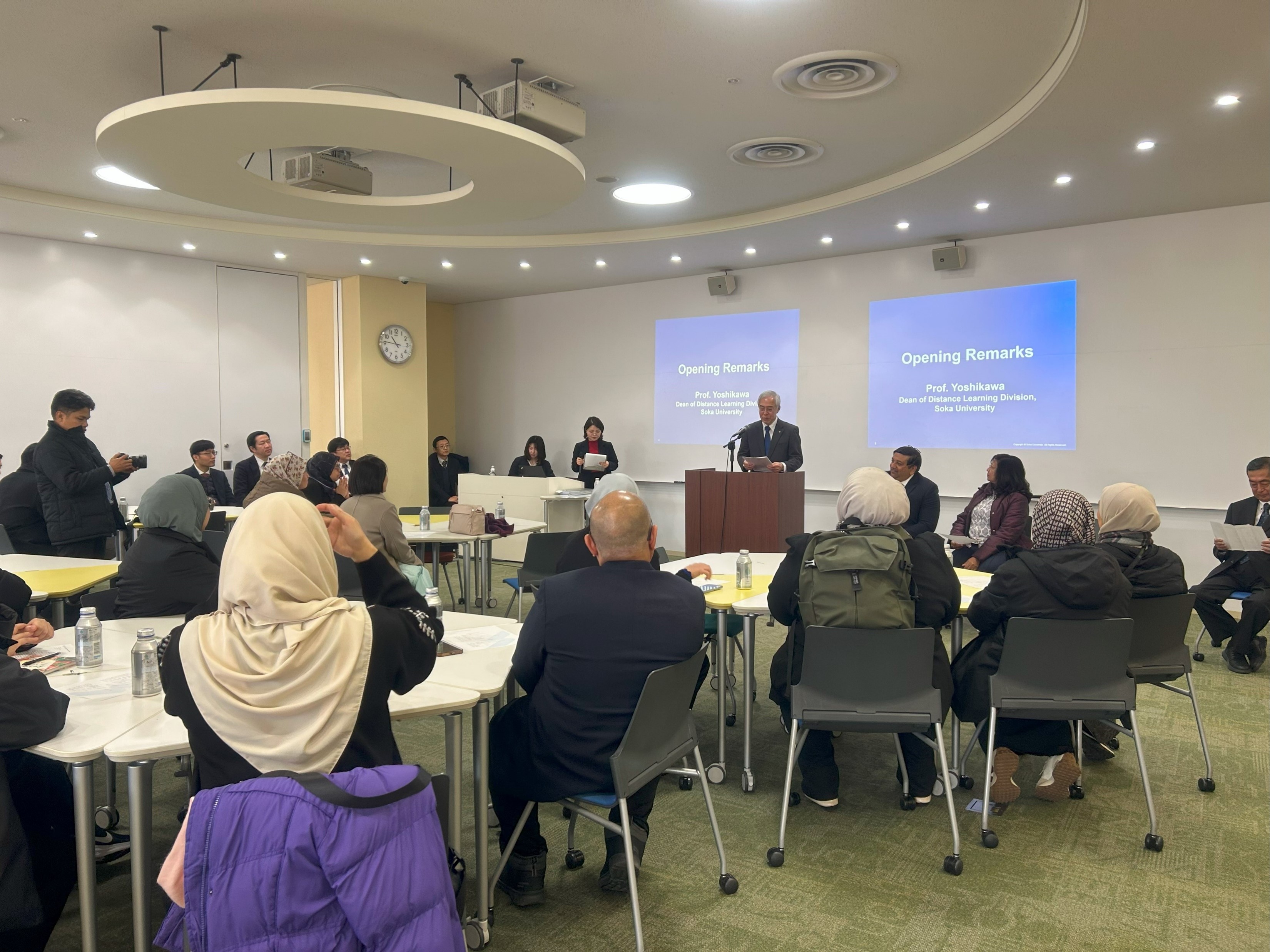 マレーシア公開大学との情報交換・意見交換会が行われました