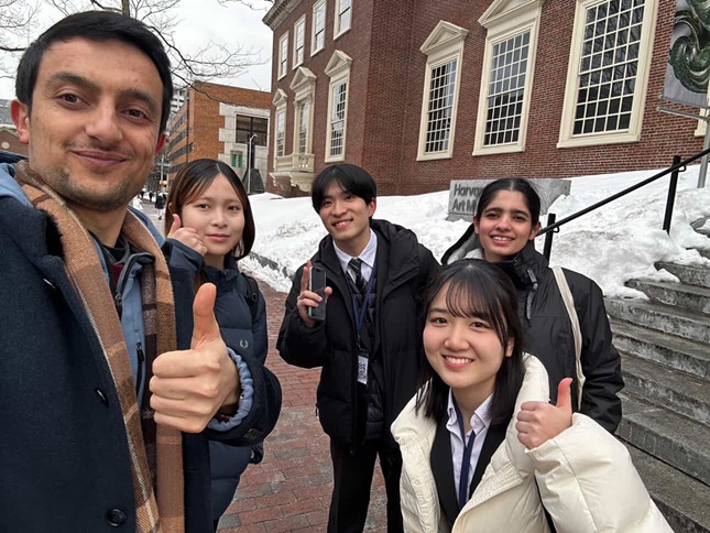 ハーバード大学主催の国際学生会議「HPAIR」に本学学生3名が参加しました