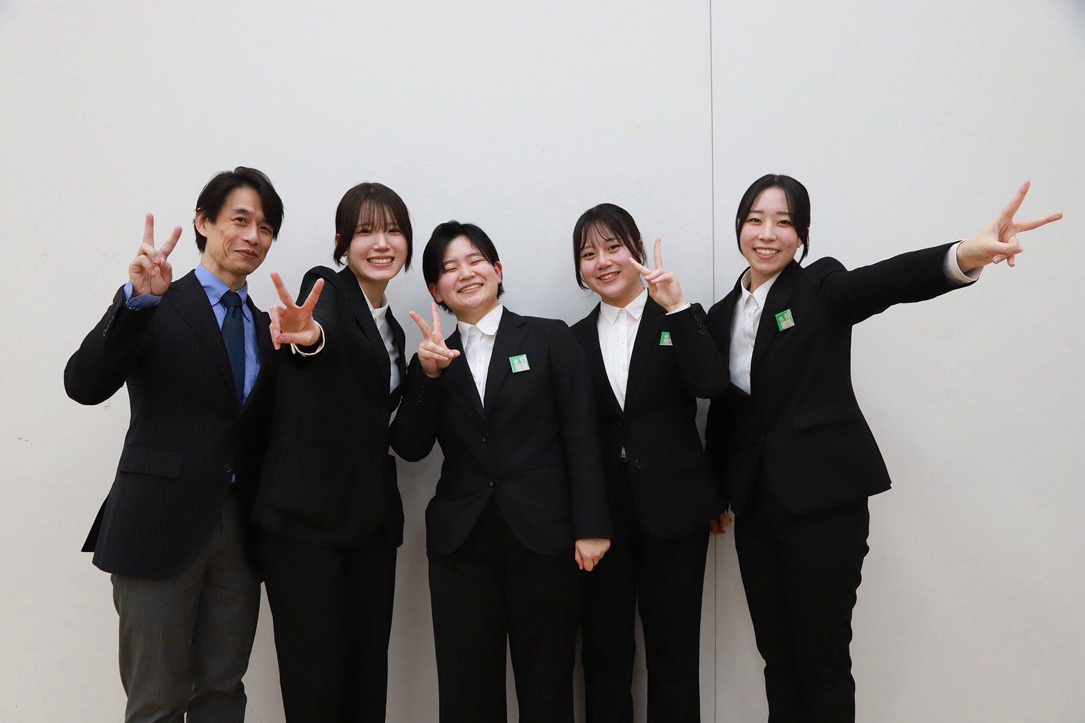 受賞後の喜びの様子